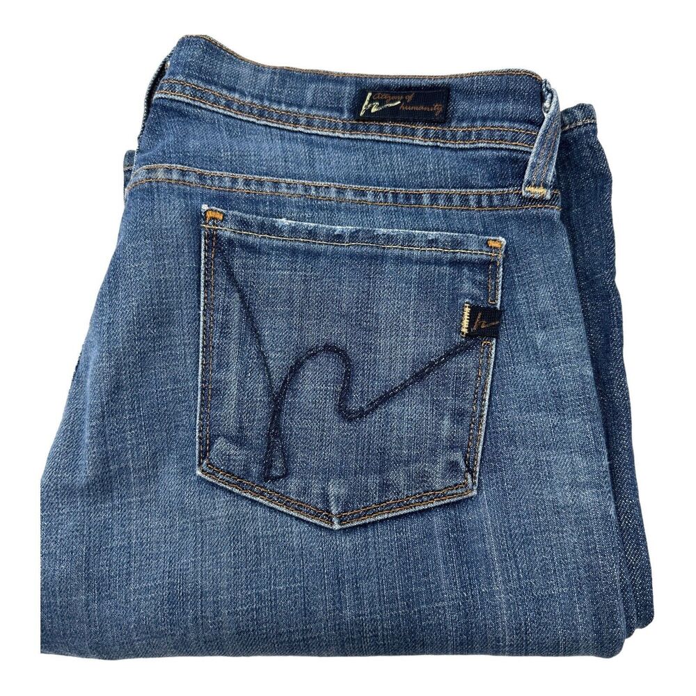 Citizens Of Humanity Indigo Straight Leg Jeans